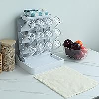 Vista 8 de Estante de secado de biberones, soporte vertical para secadora de biberones, estante de secado de biberones que ahorra espacio para encimera