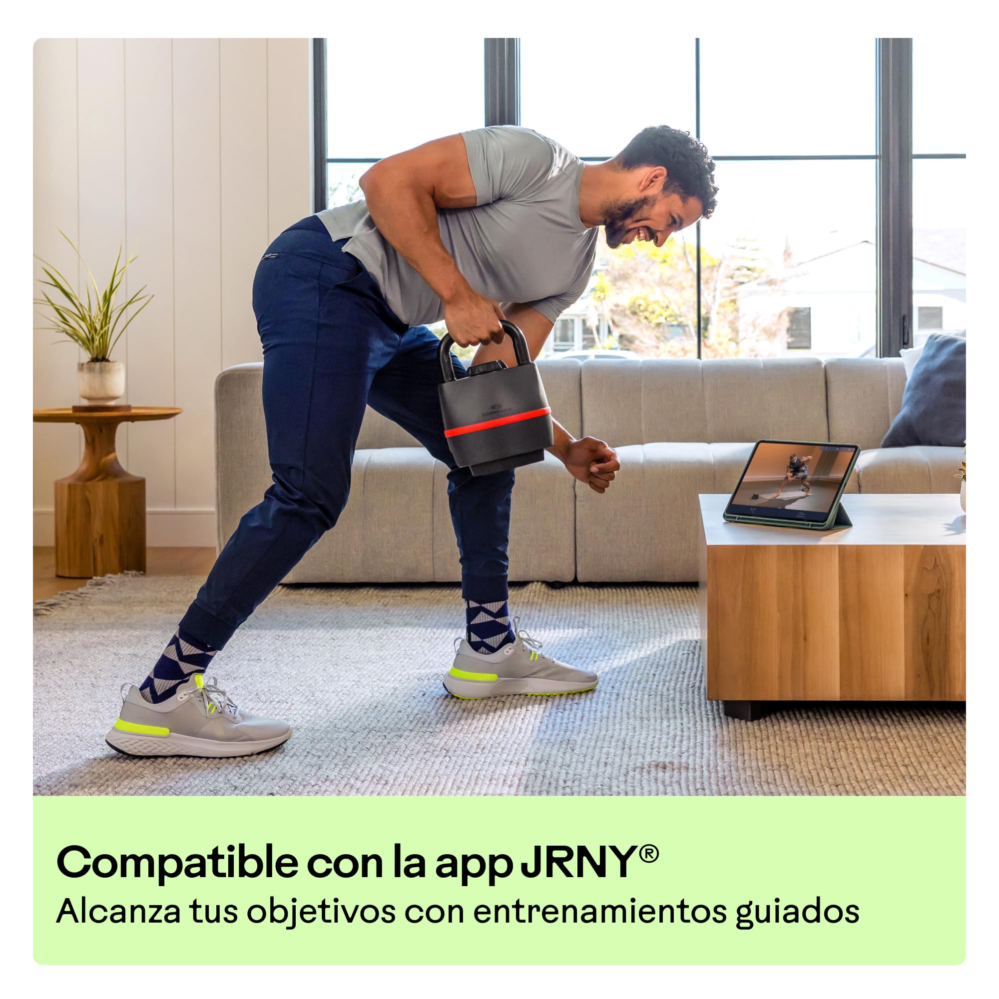 Bowflex SelectTech Serie de Pesos Ajustables – Sistema Compacto de Mancuernas y Kettlebell 52, 90, 552i, 1090i y 840 para Entrenamiento de Fuerza en Casa