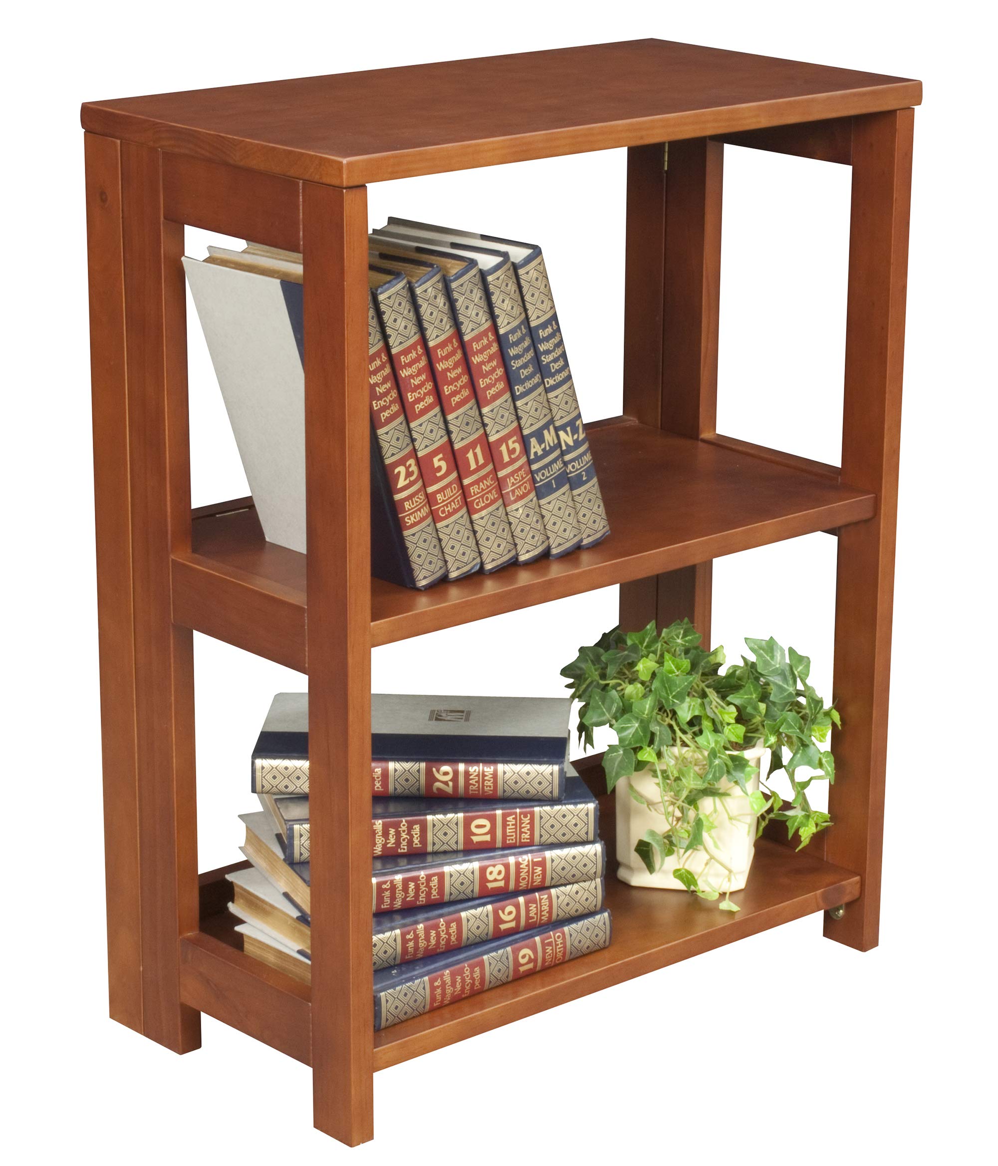 Walnut Bookshelves Decor For You