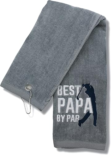 Miniatura 1 de Mulligan  Divertida toalla de golf para hombres o mujeres, regalos de golfista, toalla de golf bordada triple para bolsas de golf, accesorios de