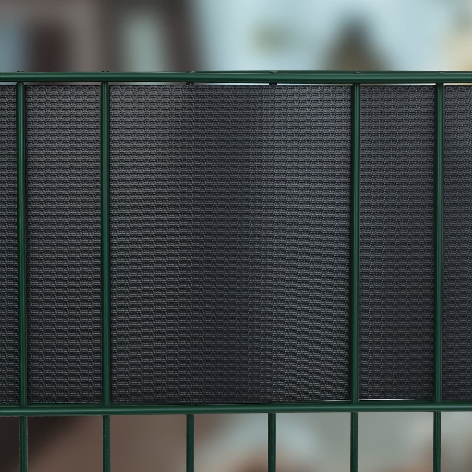 Sichtschutzstreifen 50 Meter x 19 cm inkl. 30 Clips - diverse Farben (50 m, Anthrazit)