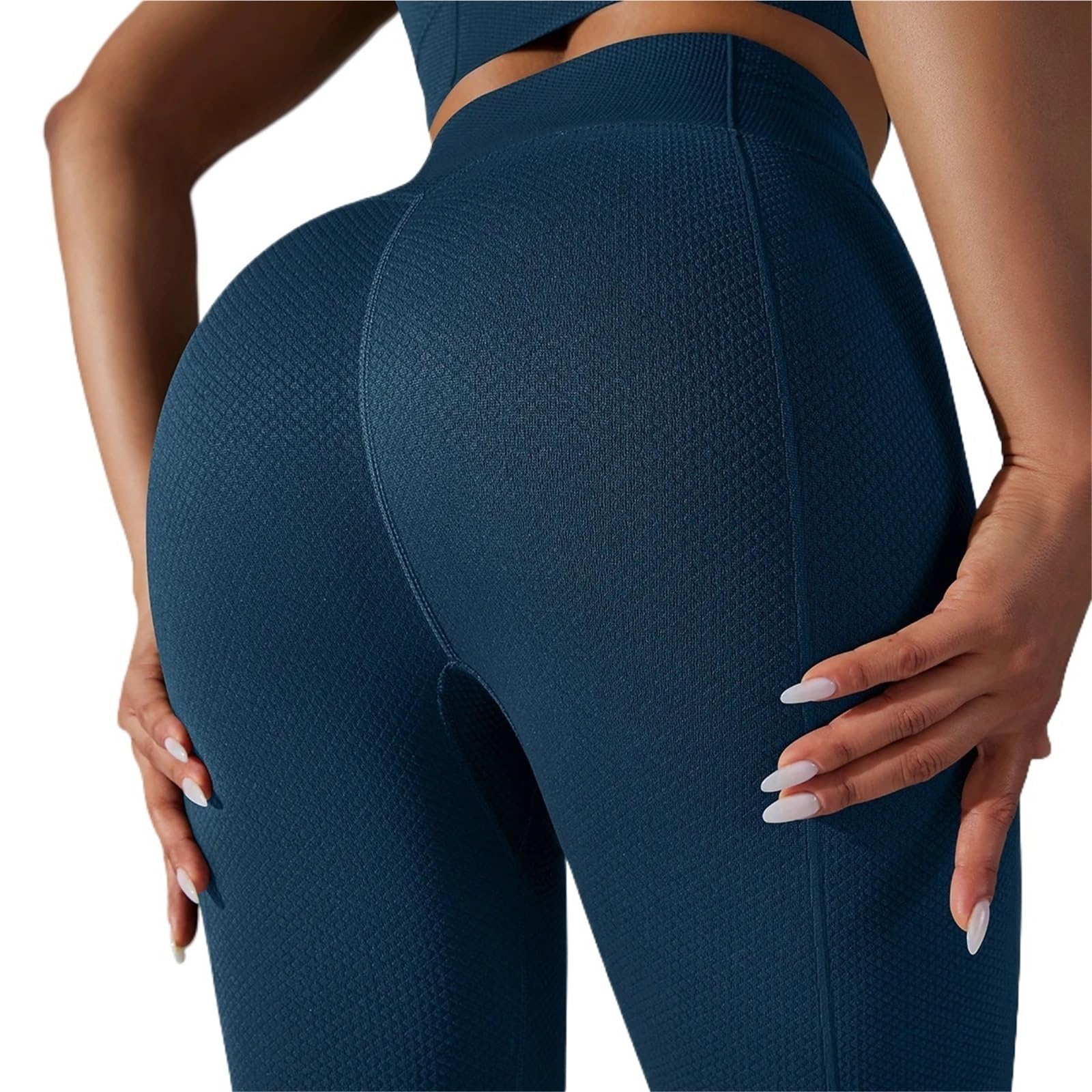Leggings da donna senza cuciture Pantaloni da yoga a vita alta Sport Fitness Legging Palestra Scrunch Butt Running Allenamento Collant Abbigliamento sportivo