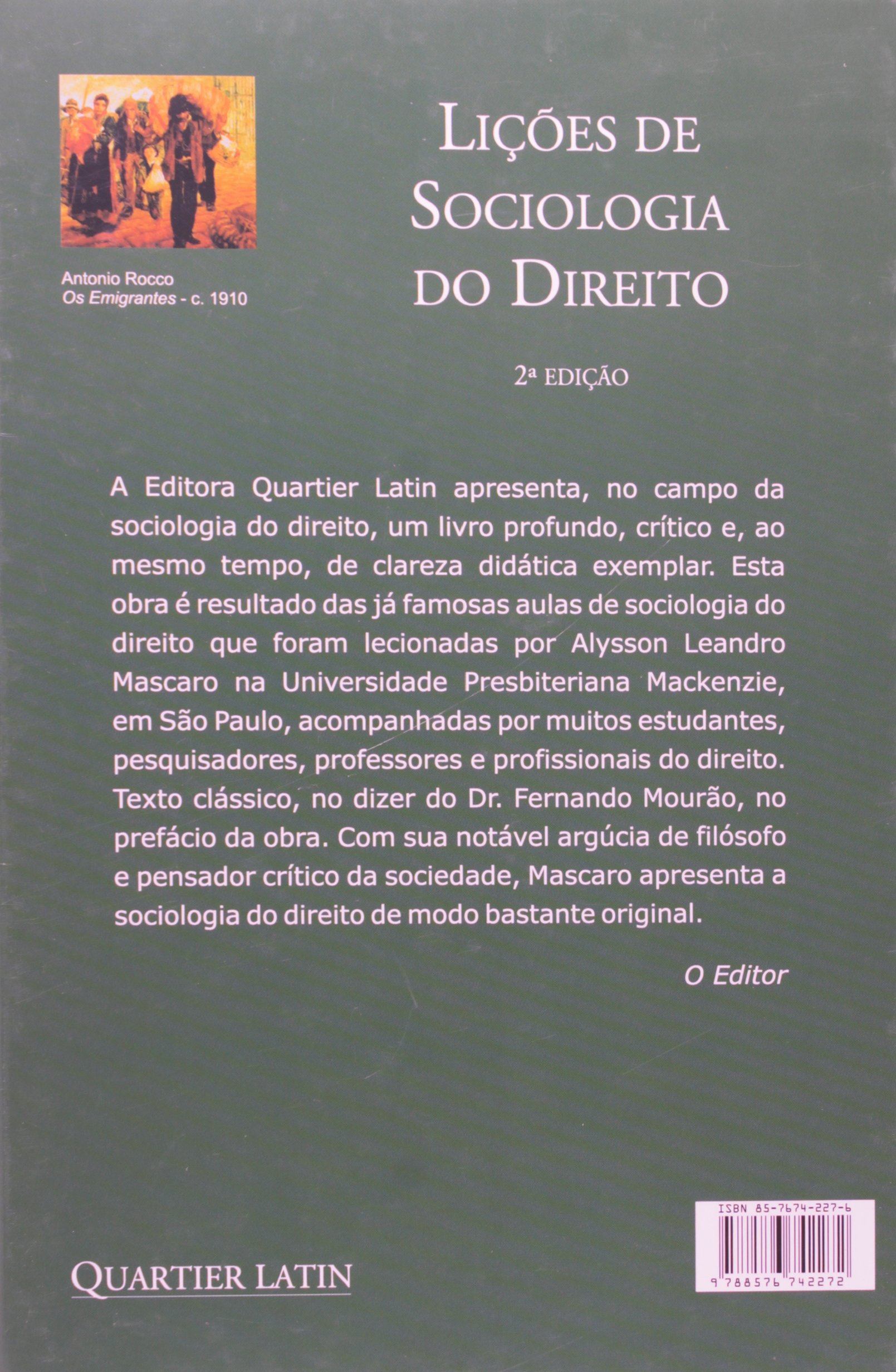 Lições de Sociologia do Direito (Português)