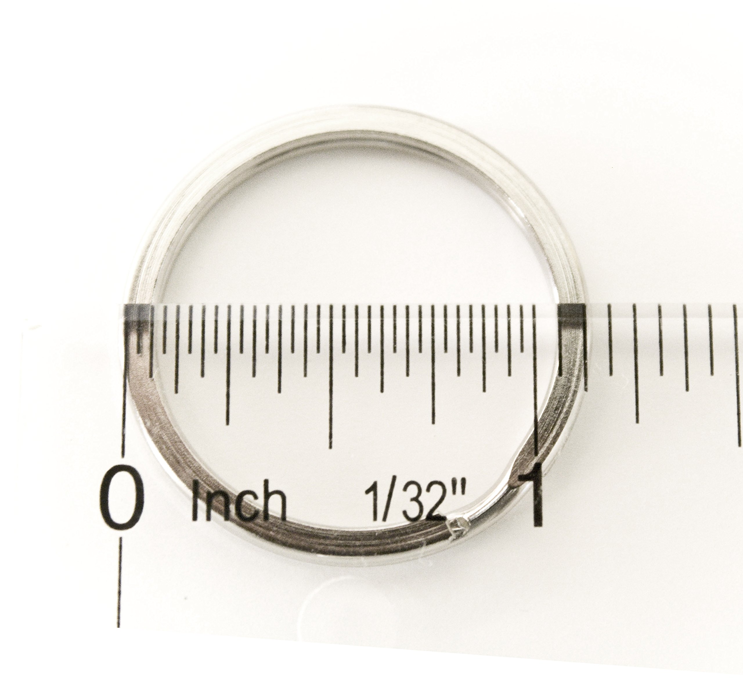 Harts Very Large Strong Nickel jailer Split Rings Key Ring 76mm 1 unit Harts Very Large Strong Nickel jailer Split Rings Key Ring 76mm 1 unit