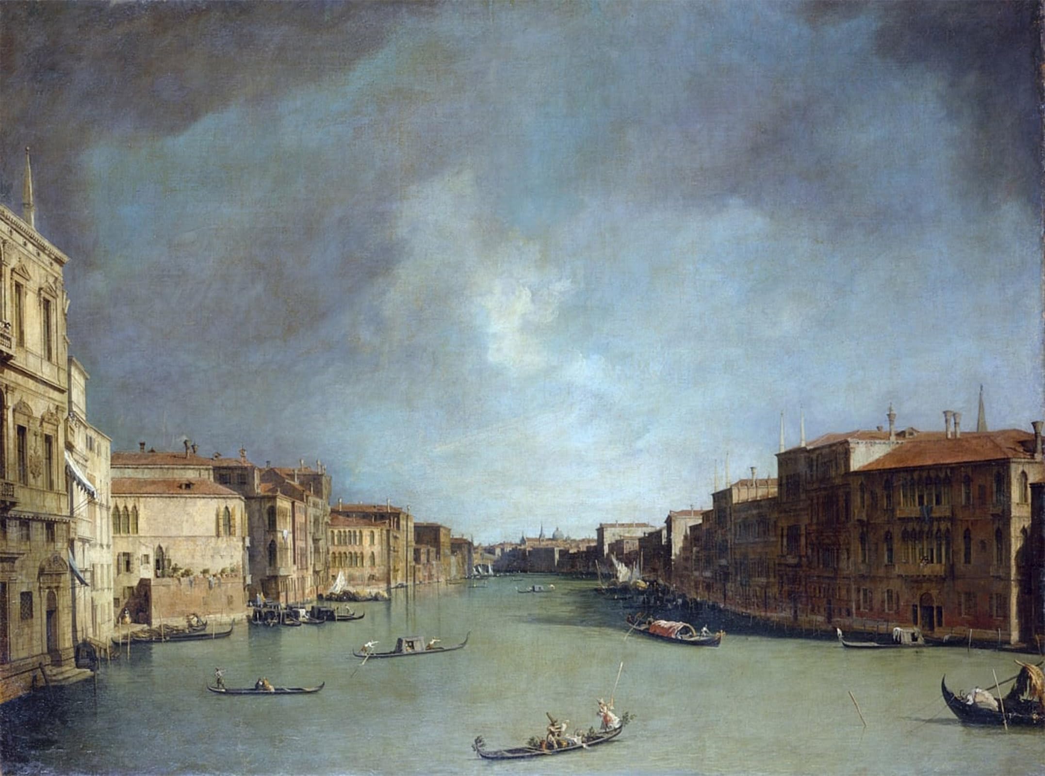 Cuadro en lienzo del Gran Canal de Venecia (60x90cm) para decorar tu dormitorio con elegancia 5