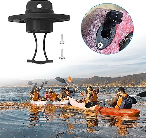 Miniatura 7 de Kayak - Kit de tapones de drenaje para kayak, canoa, barco con tornillos