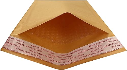 Miniatura 5 de Tienda Basics Sobres de burbujas Kraft de 6 x 10 pulgadas (tamaño interno 5.75 x 9 pulgadas), paquete de 50 unidades