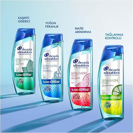 Head & Shoulders Deep Cleansing Shampoo Intense Refreshment Marine Minerals 300 ml