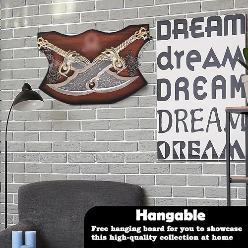 Miniatura 5 de God of War,Kratos Blades of Chaos Real Full Metal,21inch Stainless Steel,11 réplica de The Game Weapon Prop