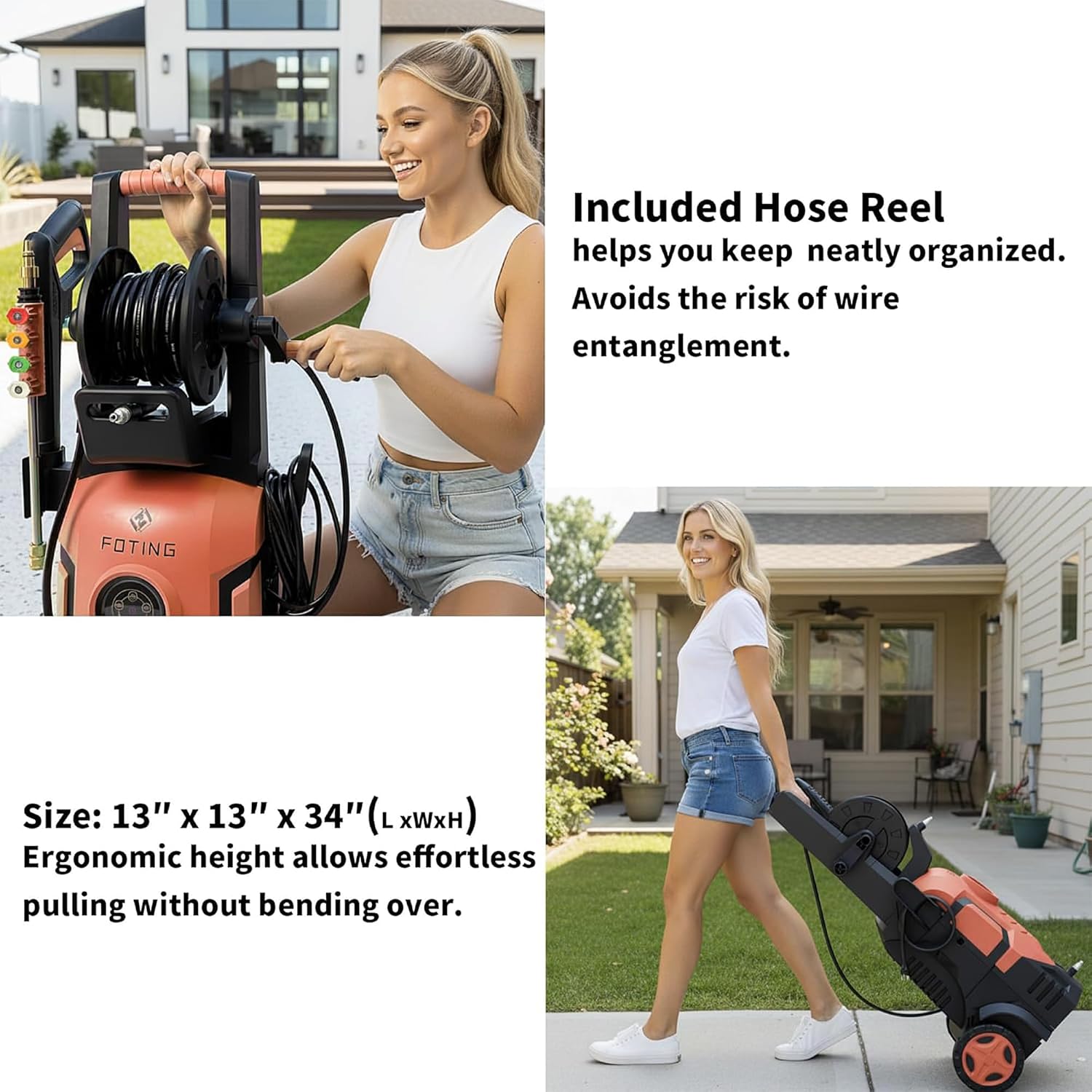 FOTING Pressure Washer Features