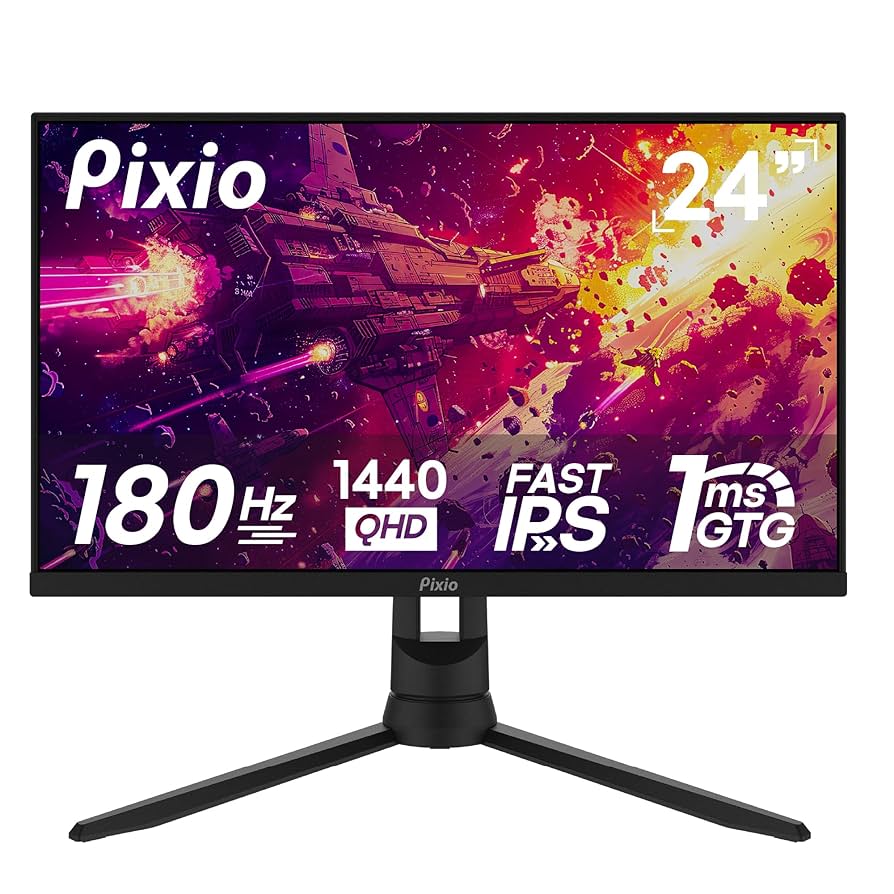 Pixio ゲーミングモニター 24インチ WQHD 180hz Pixio ゲーミングモニター 24インチ WQHD 180hz Pixio