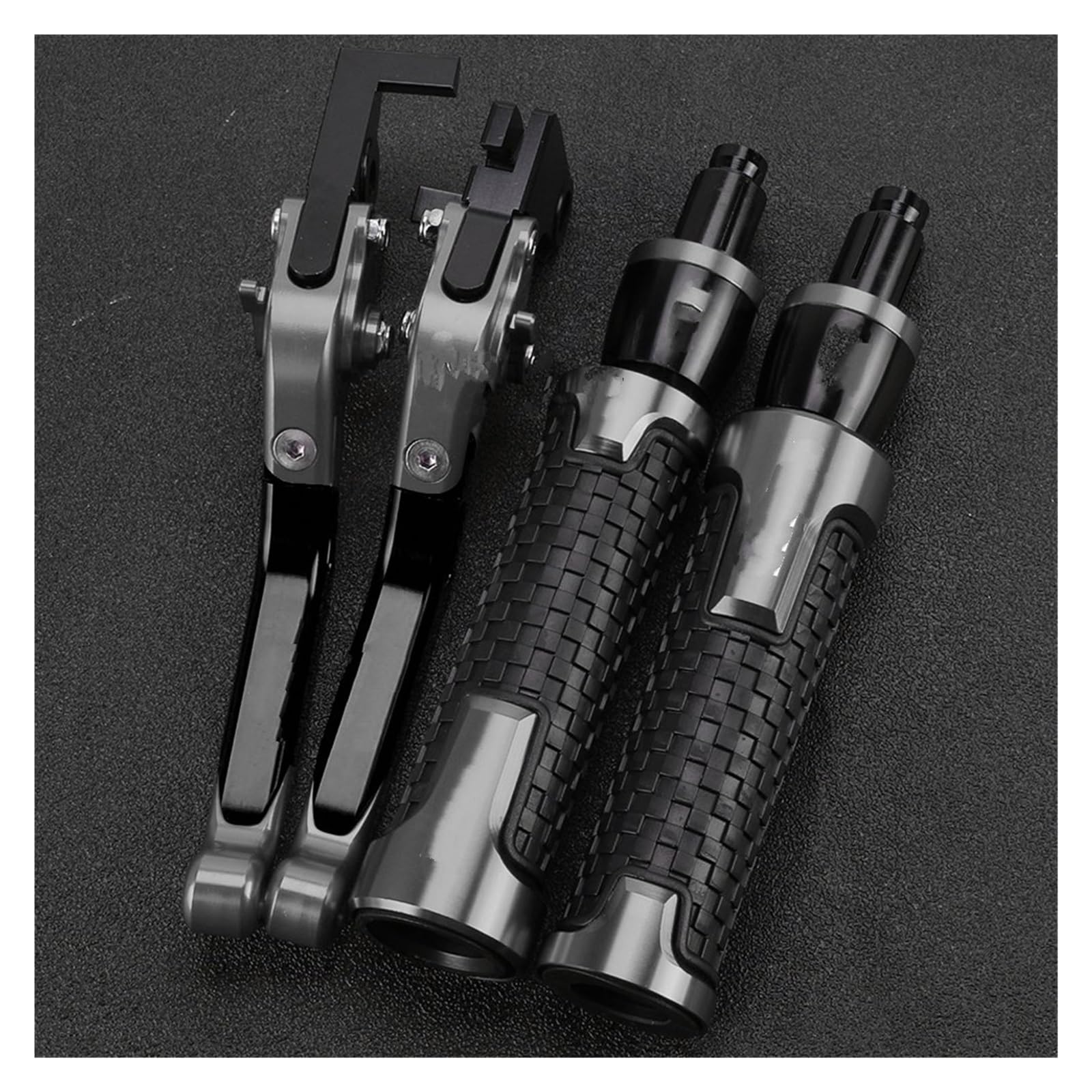 Pbqenxb Break and Clutch Levers for CB650R CB650F CBR650R 2014-2023 Brake Clutch Levers Motorcycle Adjustable Handle Grips(R)