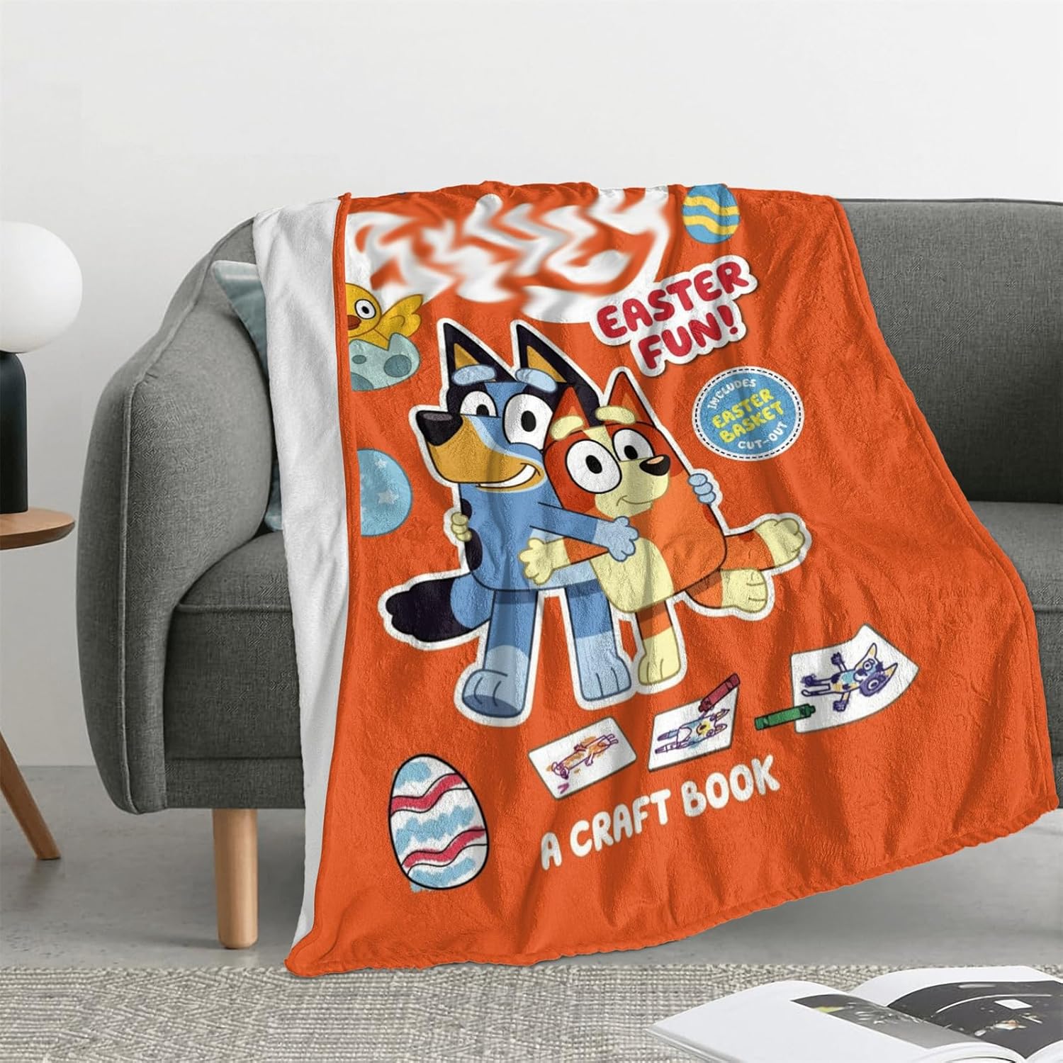 Cartoon Blanket Super Soft Flannel Throw Blanket