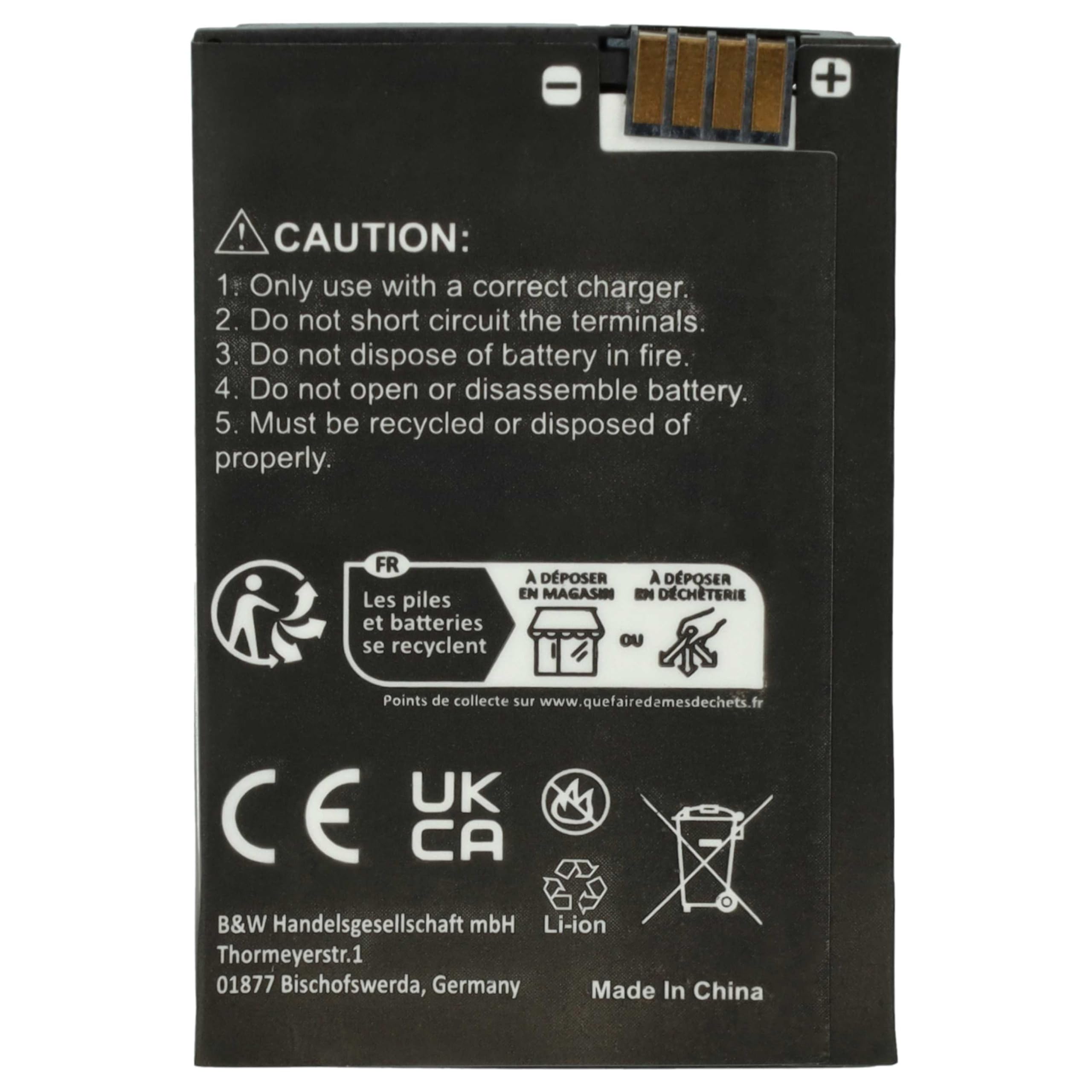 2x batteria sostituisce Motorola BT90, BT110, BT90, HKLN4440B, BT110, BT60 per radio (2000mAh, 3,7V, Li-Poly)