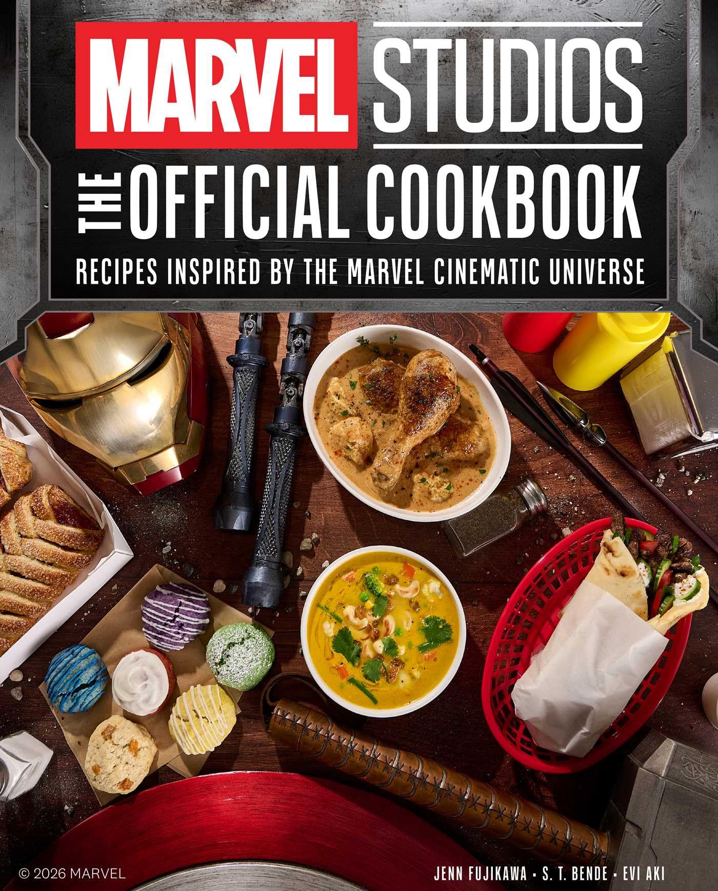 Marvel Studios The Official Cookbook animez vos soirées cinéma avec les recettes du MCU en VO