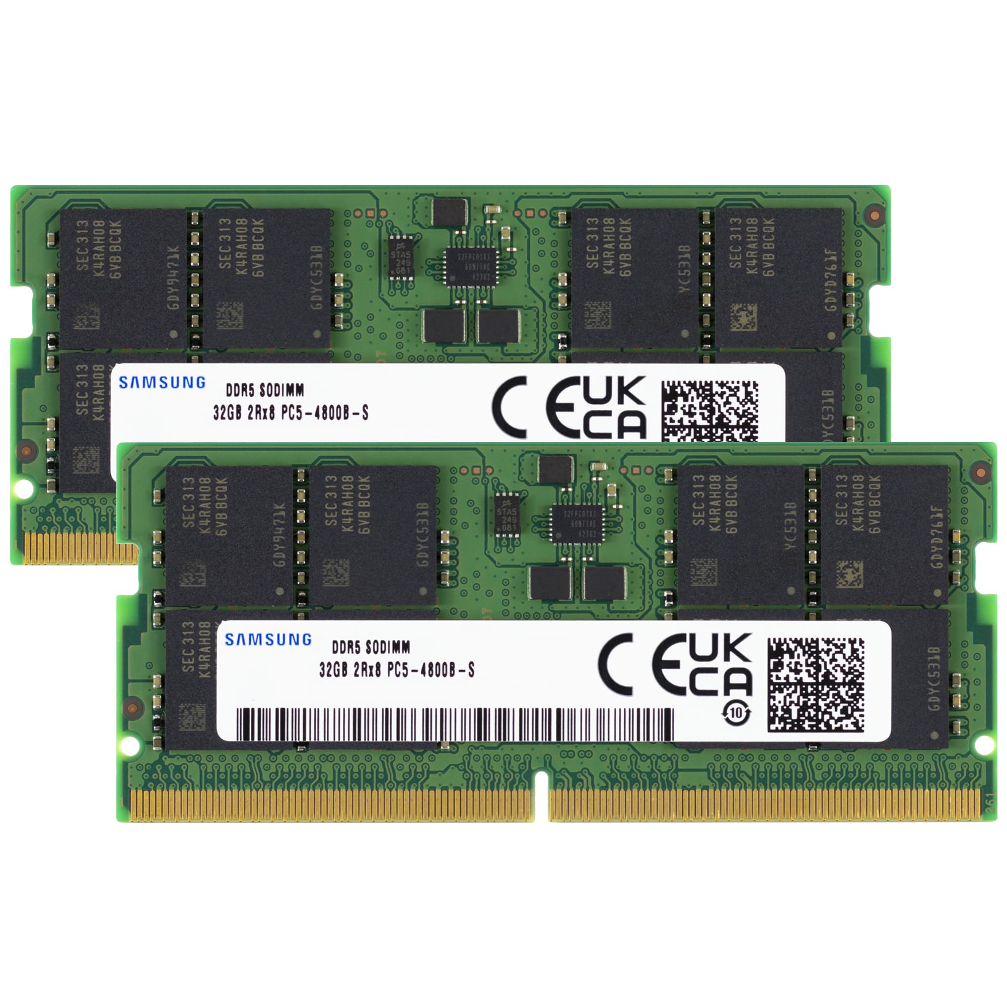 メモリーSAMSUNG DDR5 4800MHz 64GB (32GBx2) Amazon.co.jp: Samsung 64GB (2x32GB) DDR5 4800MHz PC5-38400 CL40