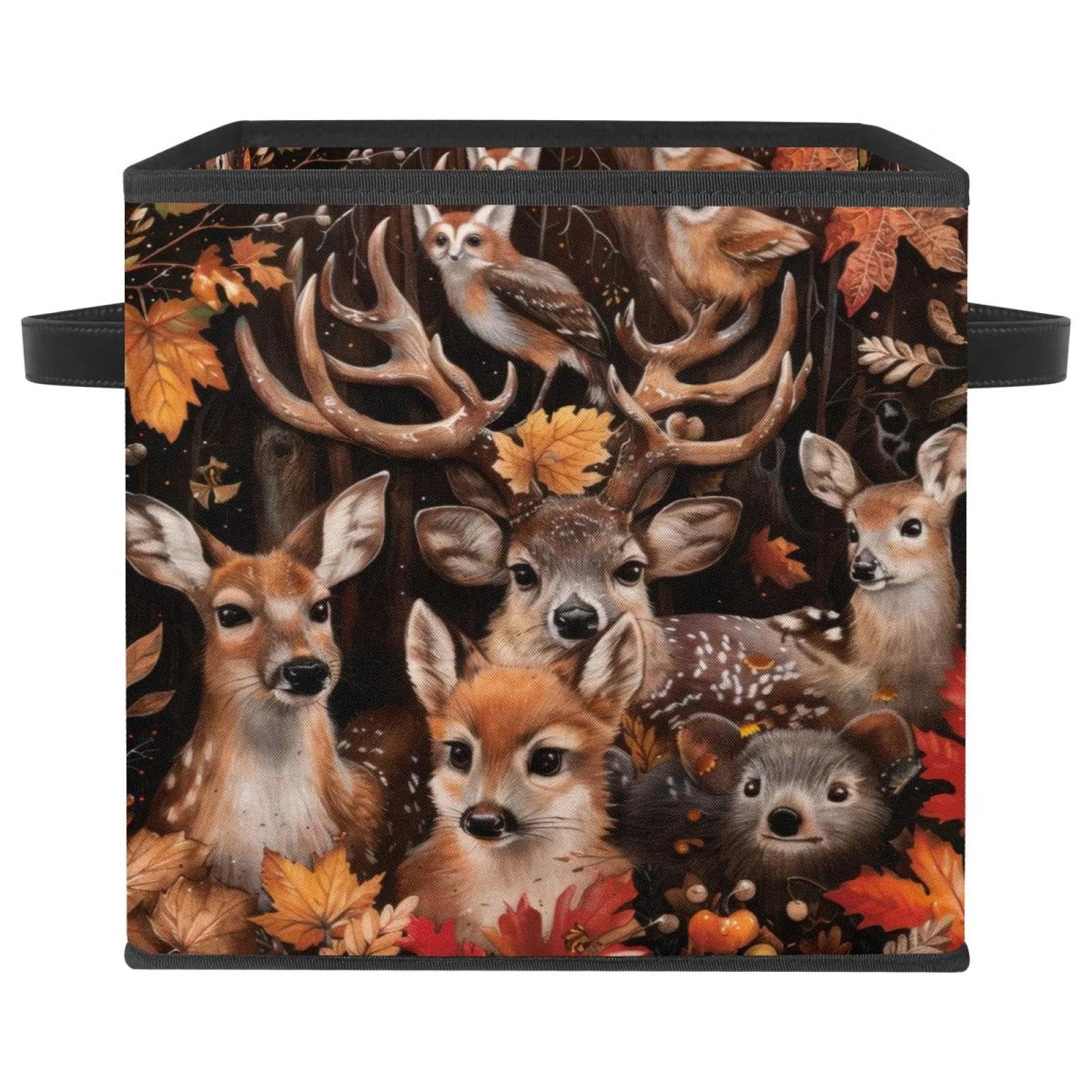 Organiser les vêtements facilement avec ce grand cube de rangement en tissu