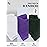 Hugh Ugoli Women\'s Cotton Diabetic Ankle Socks, Wide, Loose & Stretchy, Seamless Toe & Non Binding Top, 3 Pairs, White/Purple/A. Green, Shoe Size: 6-9