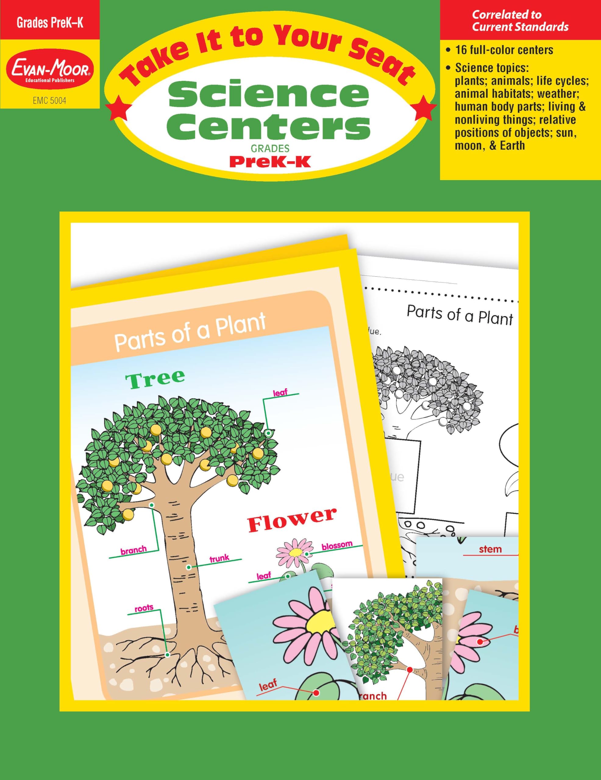 Take It to Your Seat Science Centers, Grades PreK-K