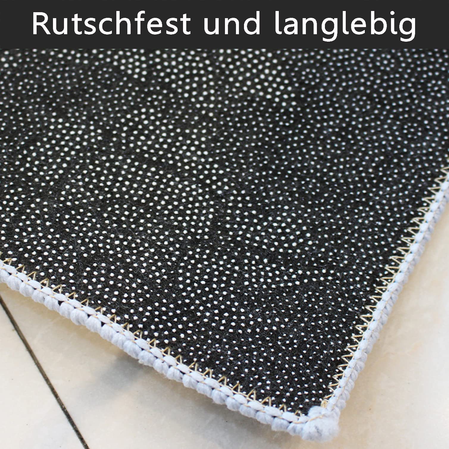 YOPOIY Teppich Rund, ​Weicher Gamer Teppich, Moderne Rutschmatte Teppich, Waschbare Teppiche fürs Wohnzimmer Schlafzimmer Küchenteppich-8-Ø 120cm