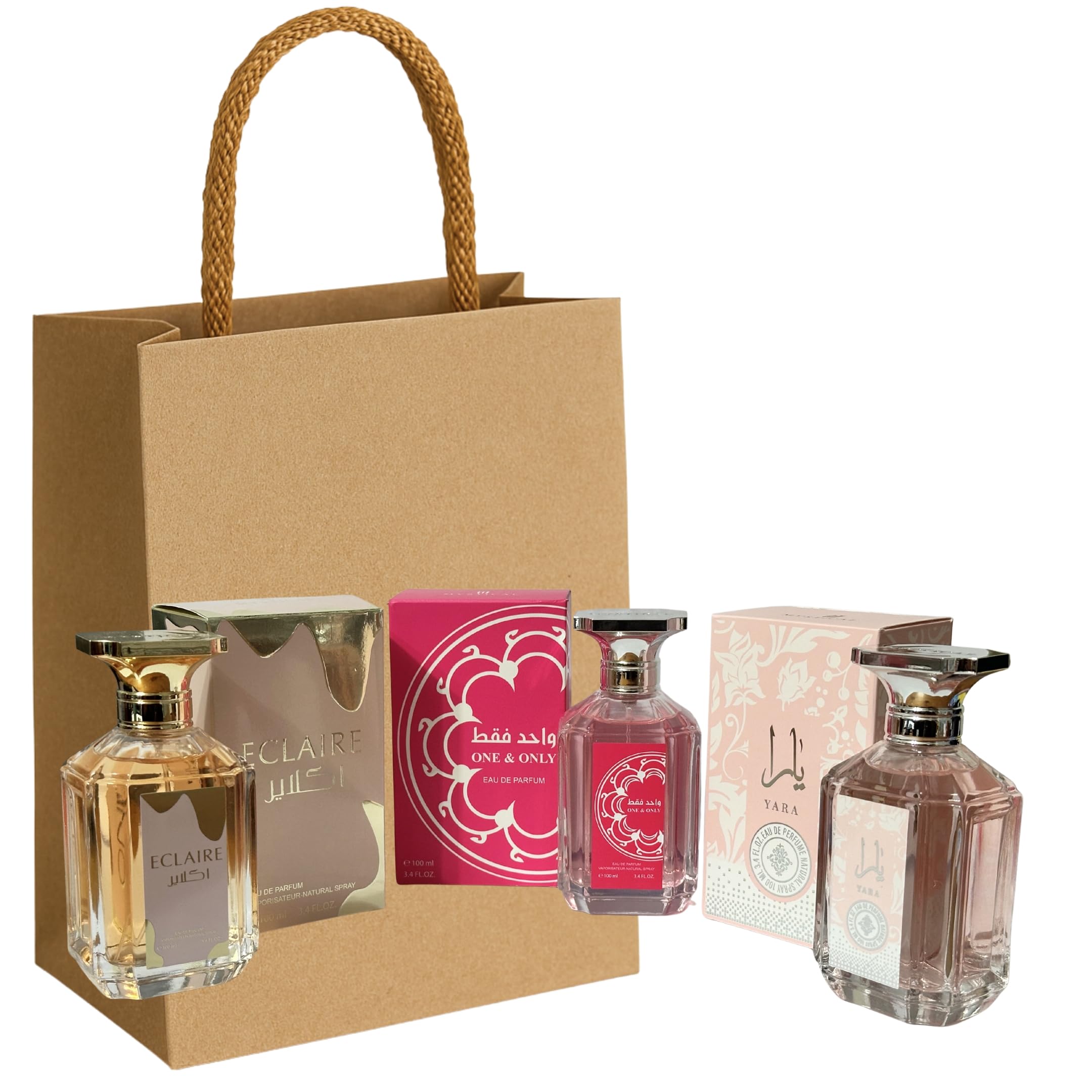 Women's Perfume Gift Set – 3 x 100ml Eau de Parfum (One & Only