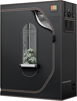THE Growing 4x2 Grow Tent, Reflective Mylar Hydroponic Growing Chamber