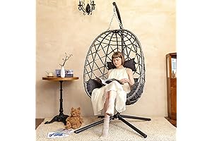 SWITTE Egg Swing Chair with Stand