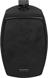 HAYONIK, Caixa Ac. Passiva p/Ambientes Ext/Int, IP56, 140W, 2 Vias, Woofer 6,5', Tweeter 1' Titanium, Tela/Suporte Alumínio, Gabinete Polipropileno, 90 dB, Resp Freq 60-20KHz, 70W RMS - HSP670O Preta