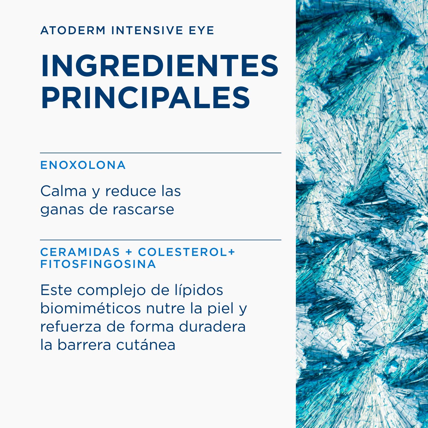 BIODERMA Atoderm Intensive Eye - Trattamento Palpebrale 3-in-1 Detergente, Lenitivo e Riparatore - Buona Base per il Trucco - Pelle molto Secca e Irritata con Tendenza Atopica - Tubo da 100 ml