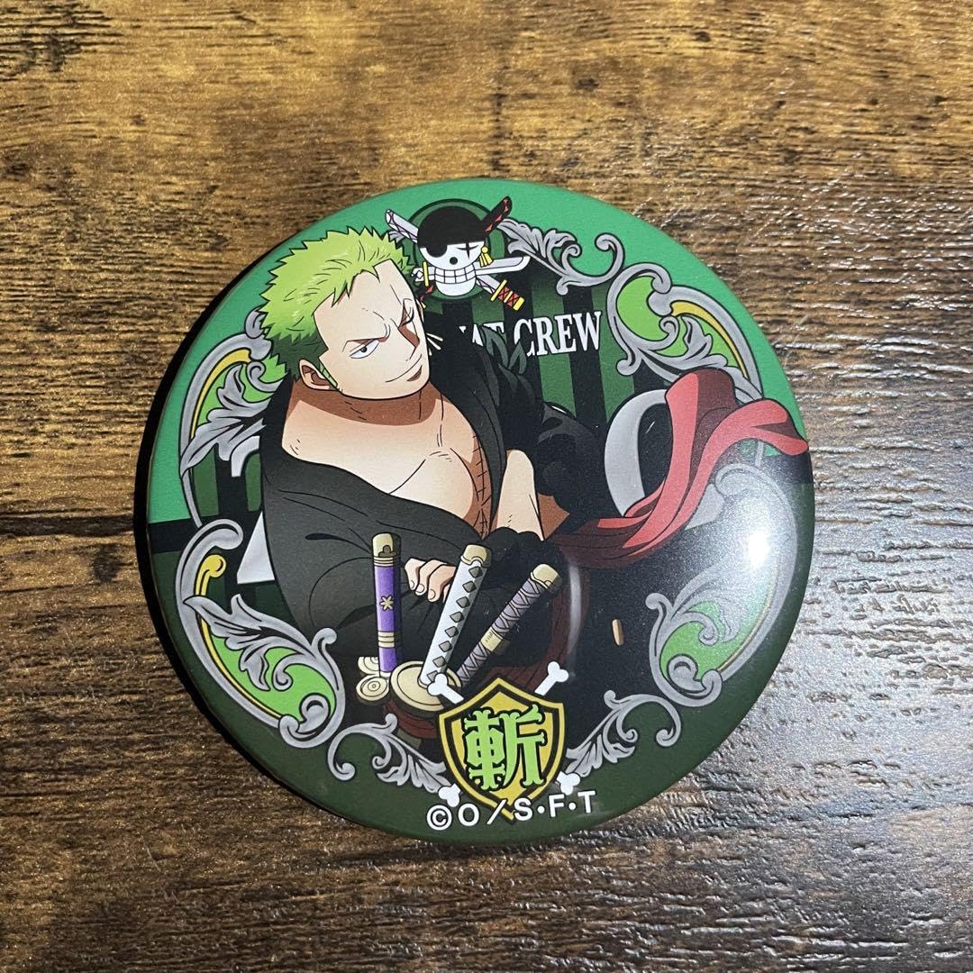 輩缶バッジ ゾロ World ワンピース onepiece Amazon.co.jp: ワンピース 輩缶バッジ 第24弾 WORLD ゾロ 05D4