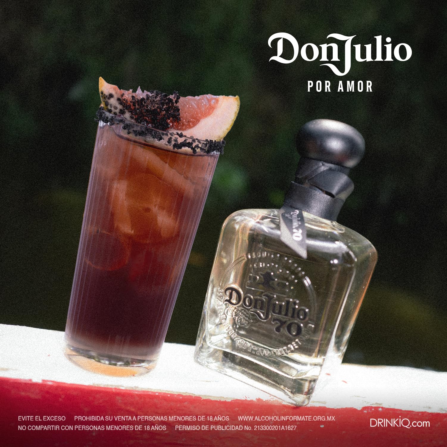 Don Julio, Tequila 70 Cristalino Añejo 700ml, Sabor Suave y Final