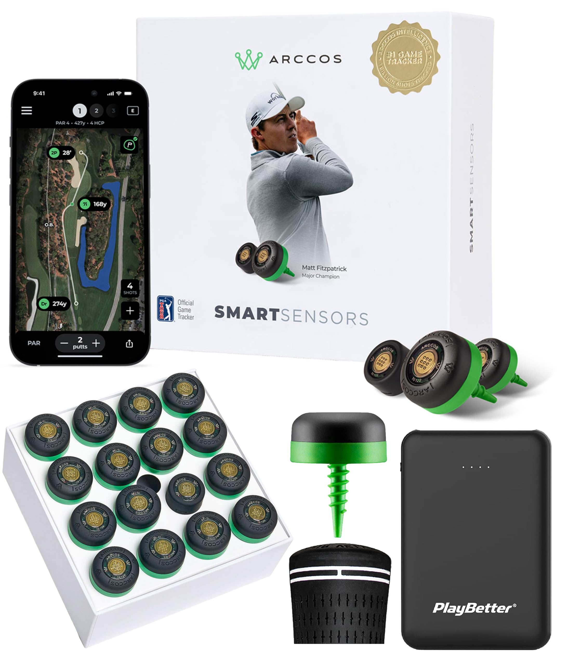 Amazon.com: Arccos Gen 4 Golf Smart Sensors Bundle - Set of 16