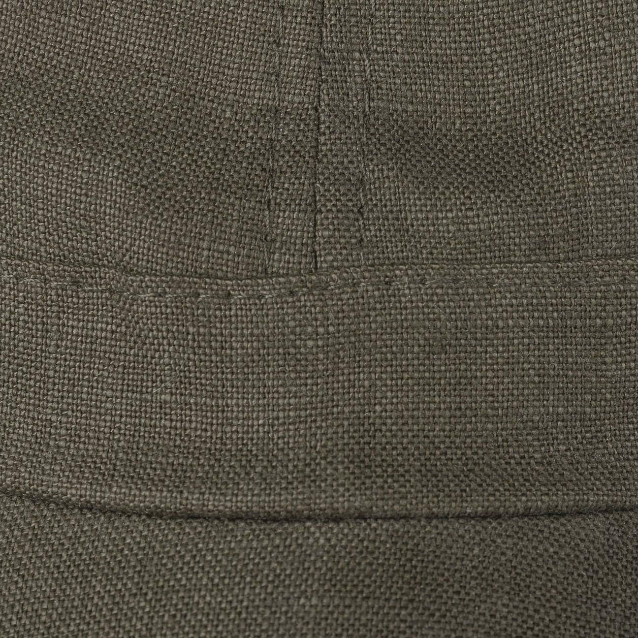 Lipodo Linen Army Cap Women/Men - 6 3/4-7 1/4 Olive