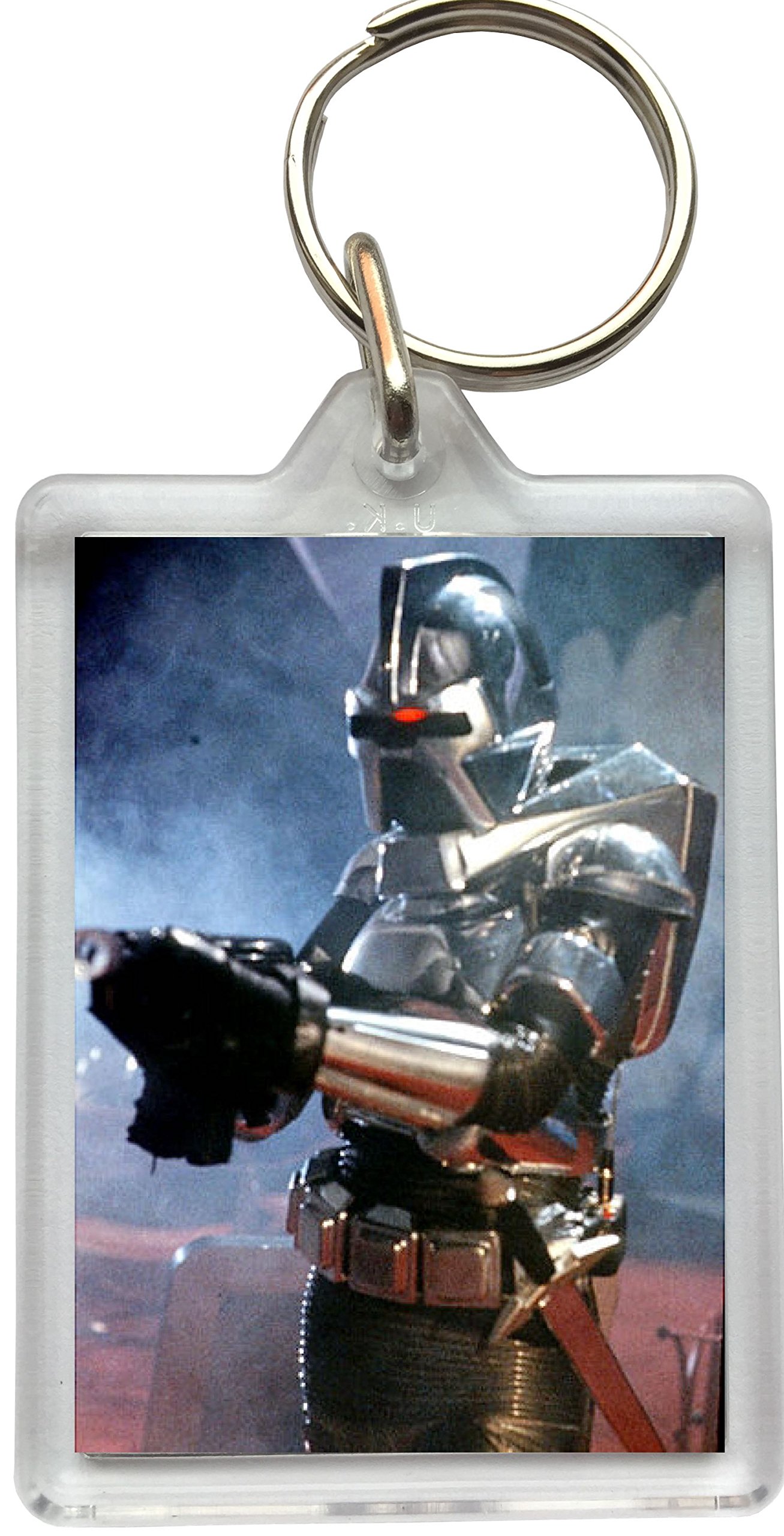 Super Universe Unisex Multicolored Battlestar Galactica - Cylon 1980S Keyring – Classic Sci-Fi Collectible, 4.2 X 6.2Cm
