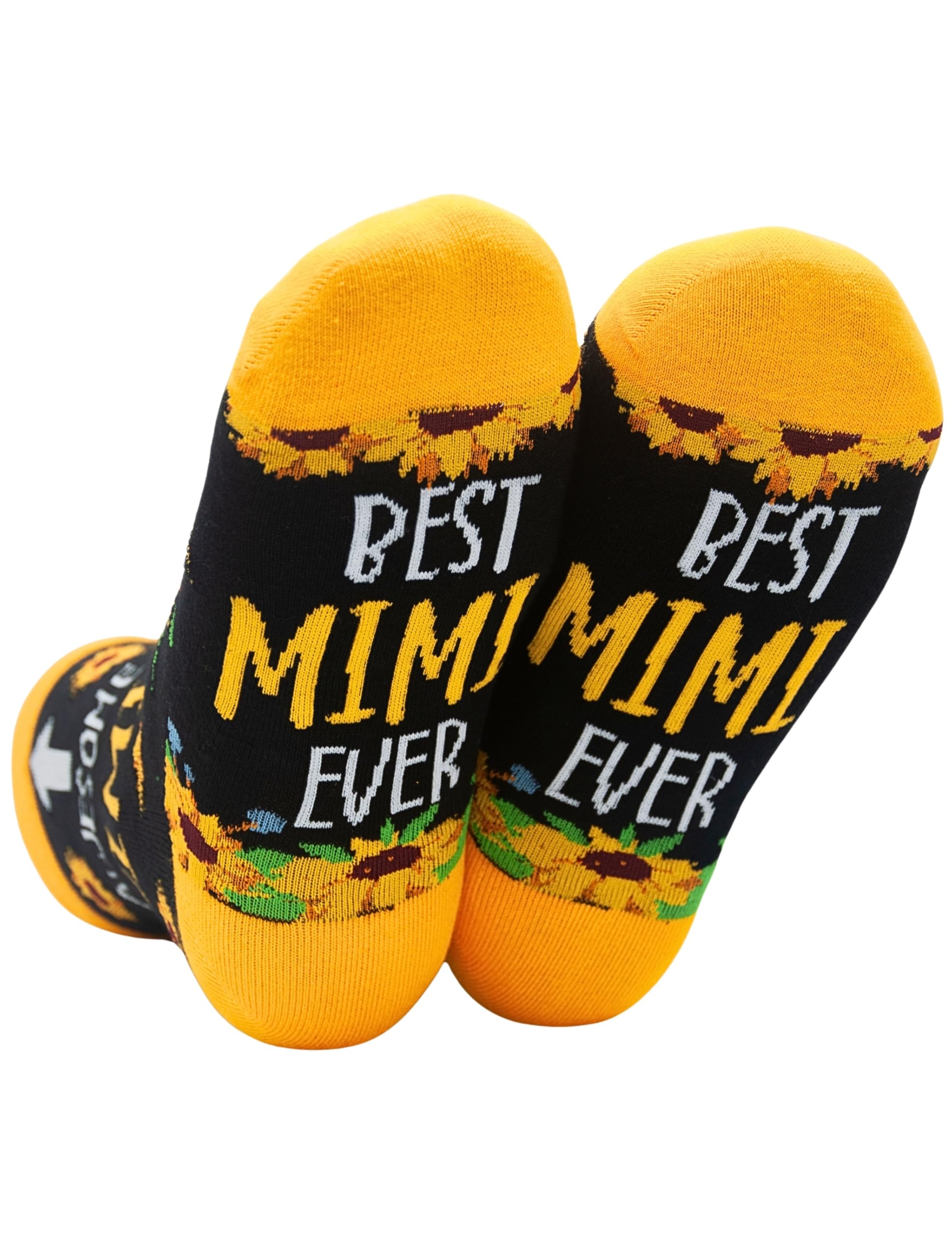 Mimi Gifts, Mothers Day Gifts for Mimi, One Size Crew Socks on Mother's Day, Christmas, Birthday