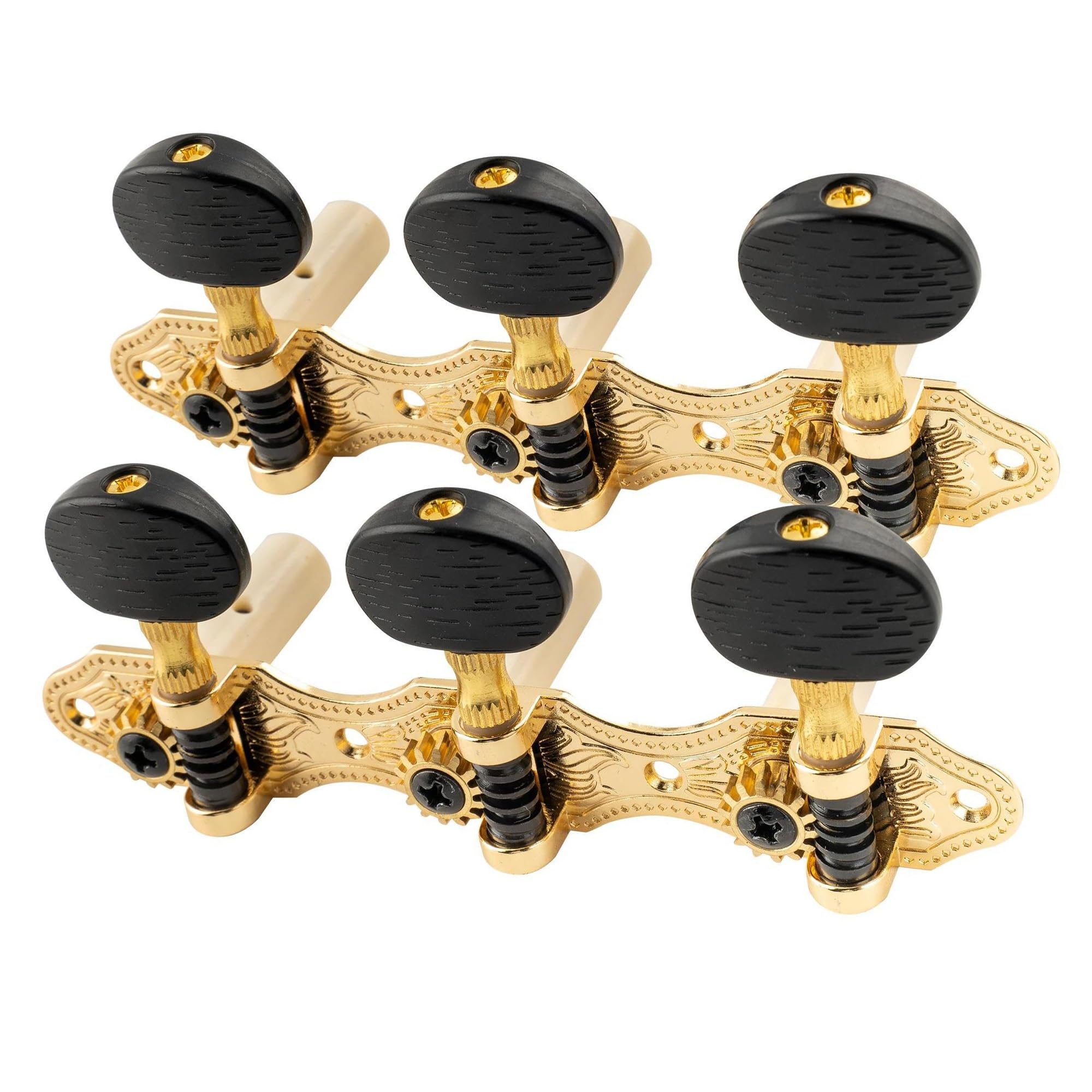 Meccaniche Per Chitarra Set Di Meccaniche Per Accordatori Chitarra Classica 3X3 Amanti Della Musica(Gold)