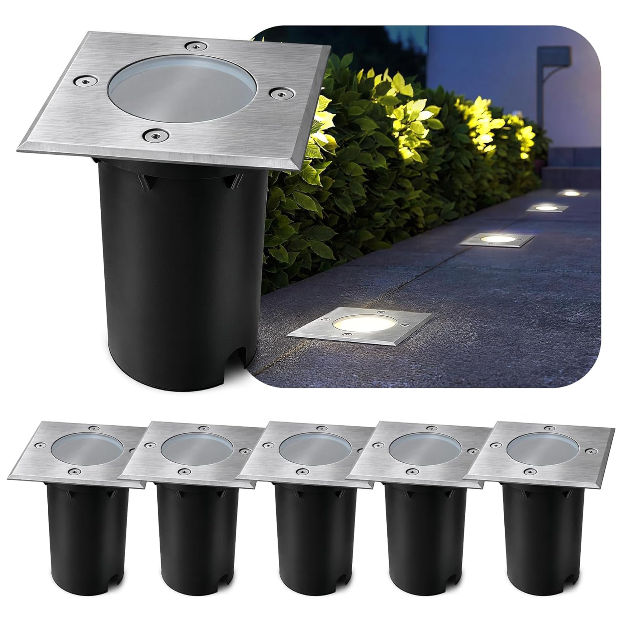 SSC-LUXon KALPA spot encastrable sol LED IP67 exterieur terrasse allee
