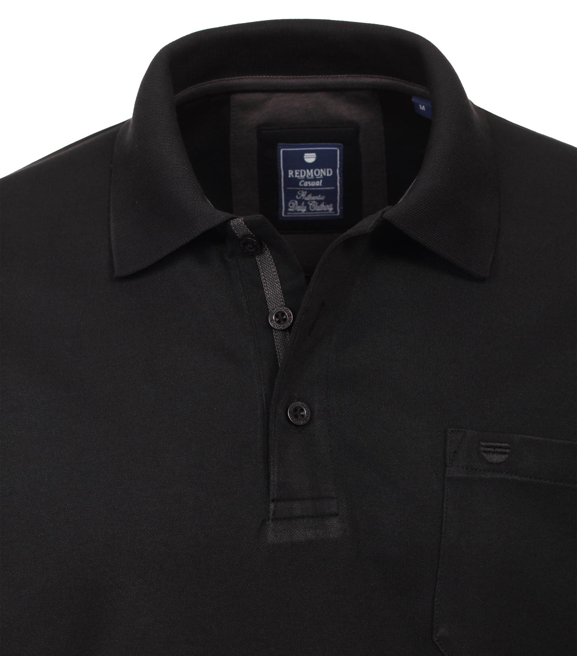 Redmond Polo-Shirt Langarm Uni nah