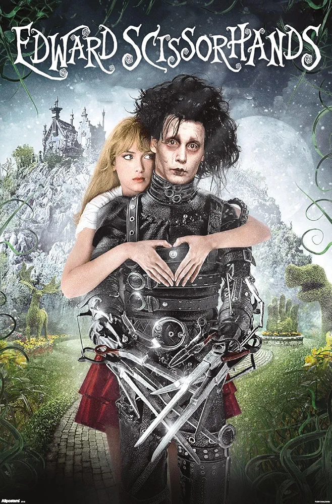 Trends International Edward Scissorhands - Heart One Sheet Wall Poster, 34L x 22.4W, Unframed Version