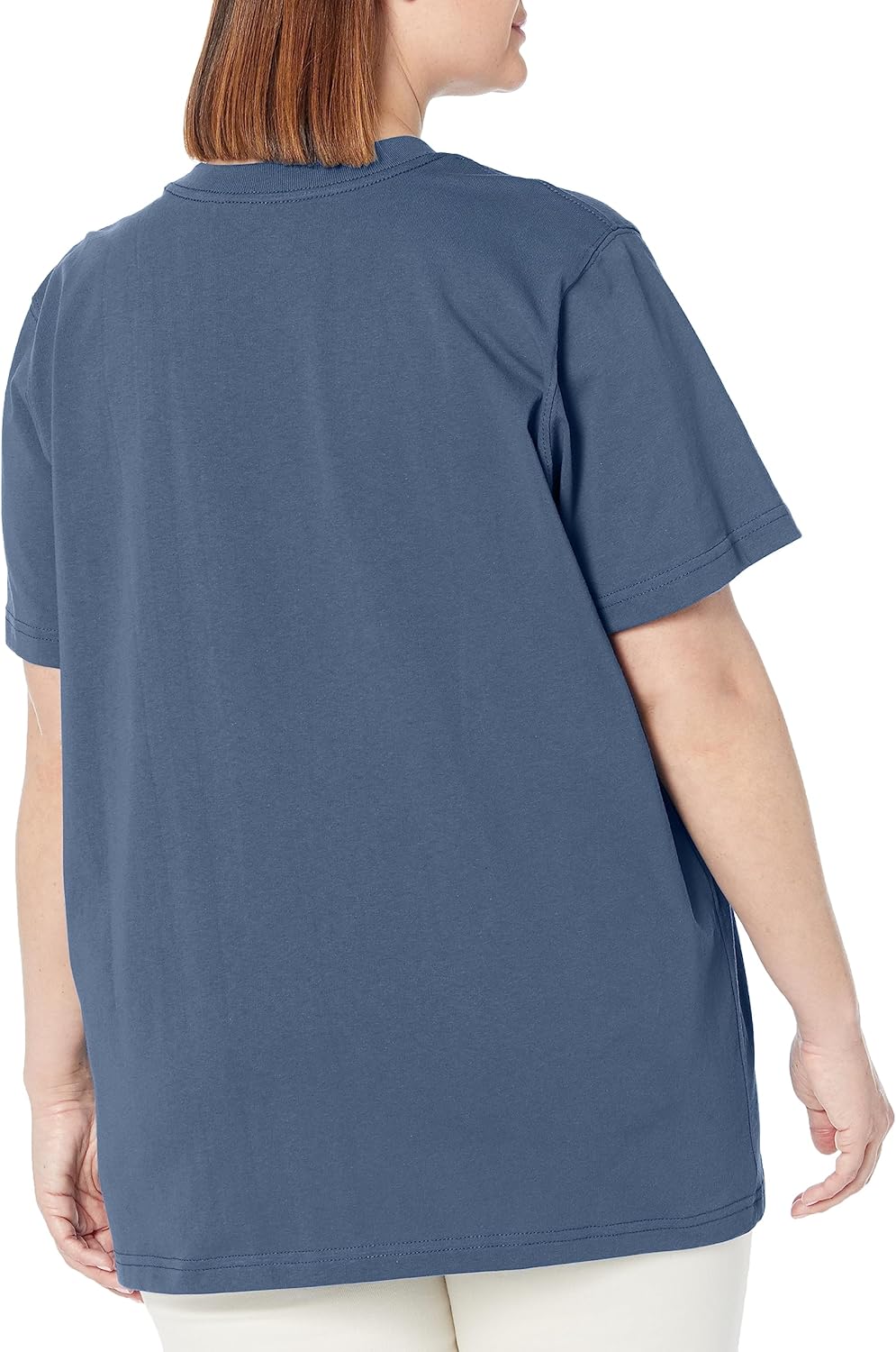 Dickies Womens Plus Short Sleeve Heavyweight T-Shirt - Image 2