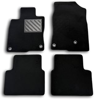 Floor Mats for Civic X/Civic Sport Hatchback 2017-2022 Custom, Non-slip, Reinforced Rubber Heel, Anchor Buttons