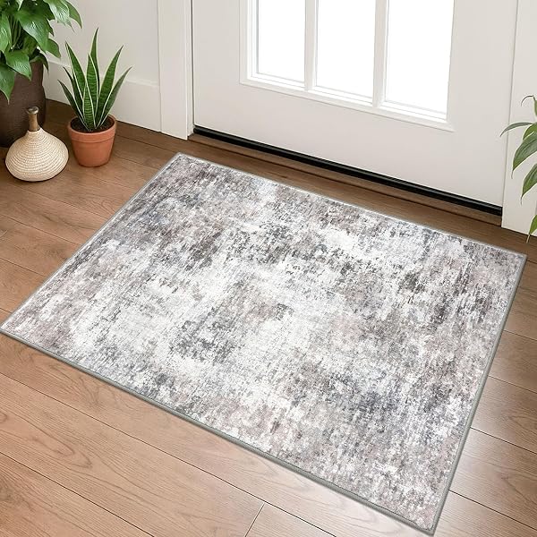 Lansny Modern Abstract Area Rug