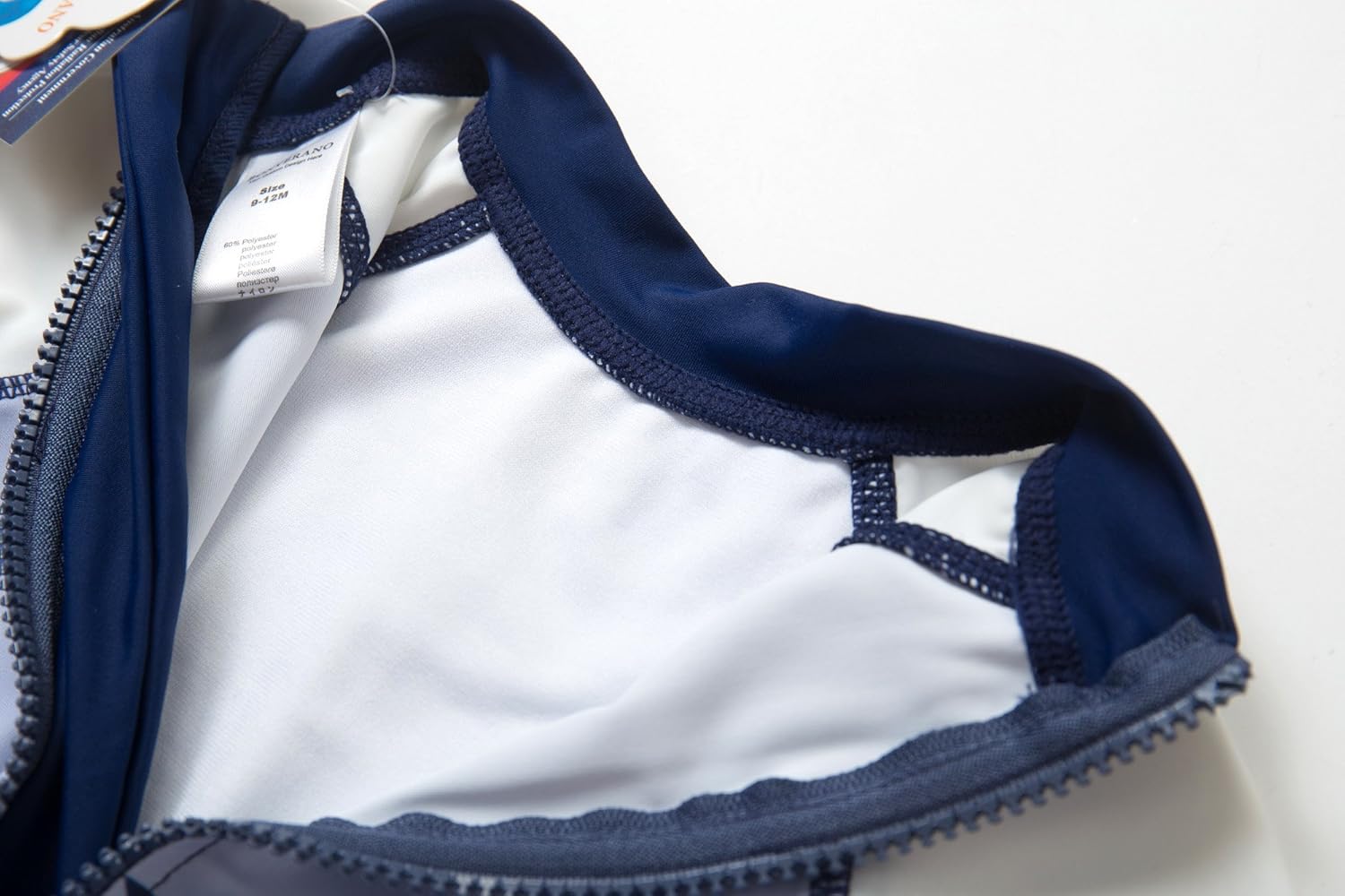 BONVERANO Baby Boy UV Swimsuit UPF 50+ Sun Protection S/S One Piece Kids Sunsuit Zipper…: Clothing, Shoes & Jewelry