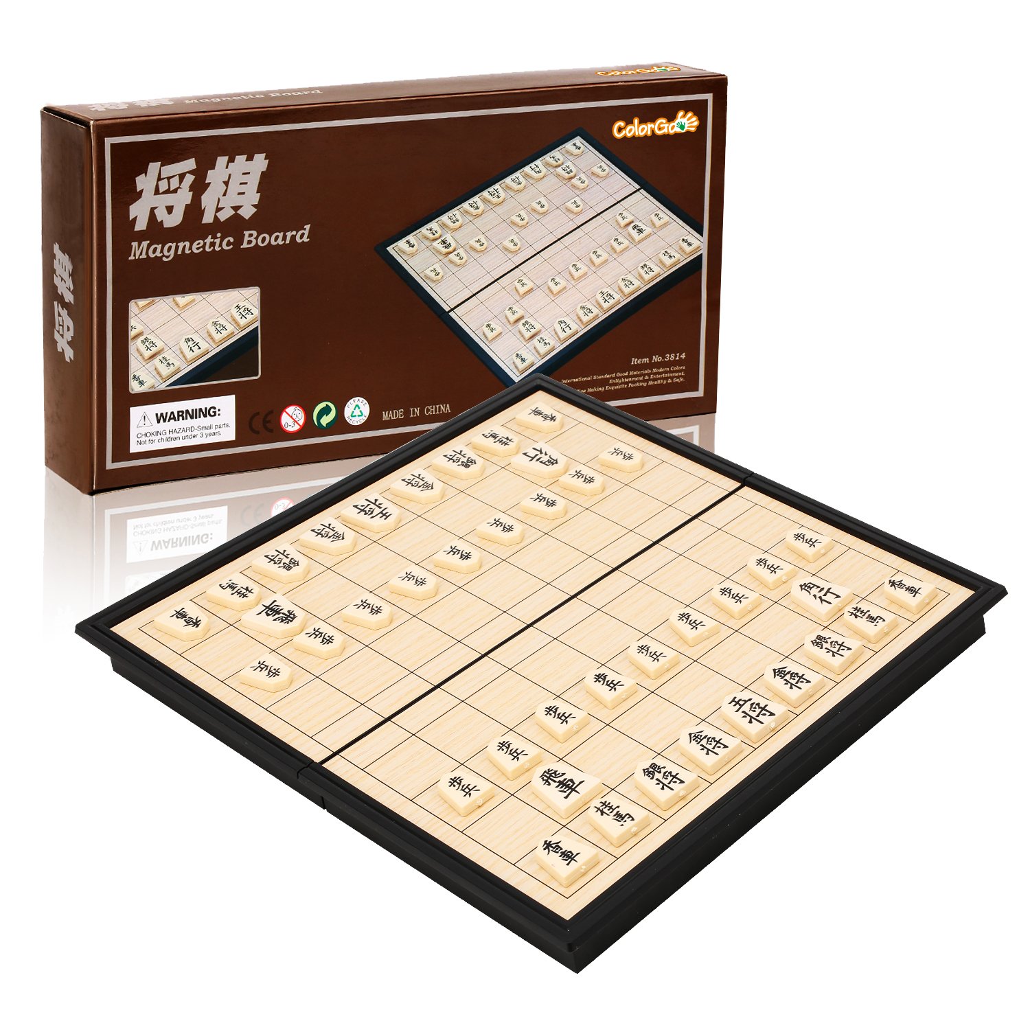 うちの子マグネット　５ぴょんセット 将棋セット マグネット将棋盤セット DX 将棋盤サイズ横21cm×縦