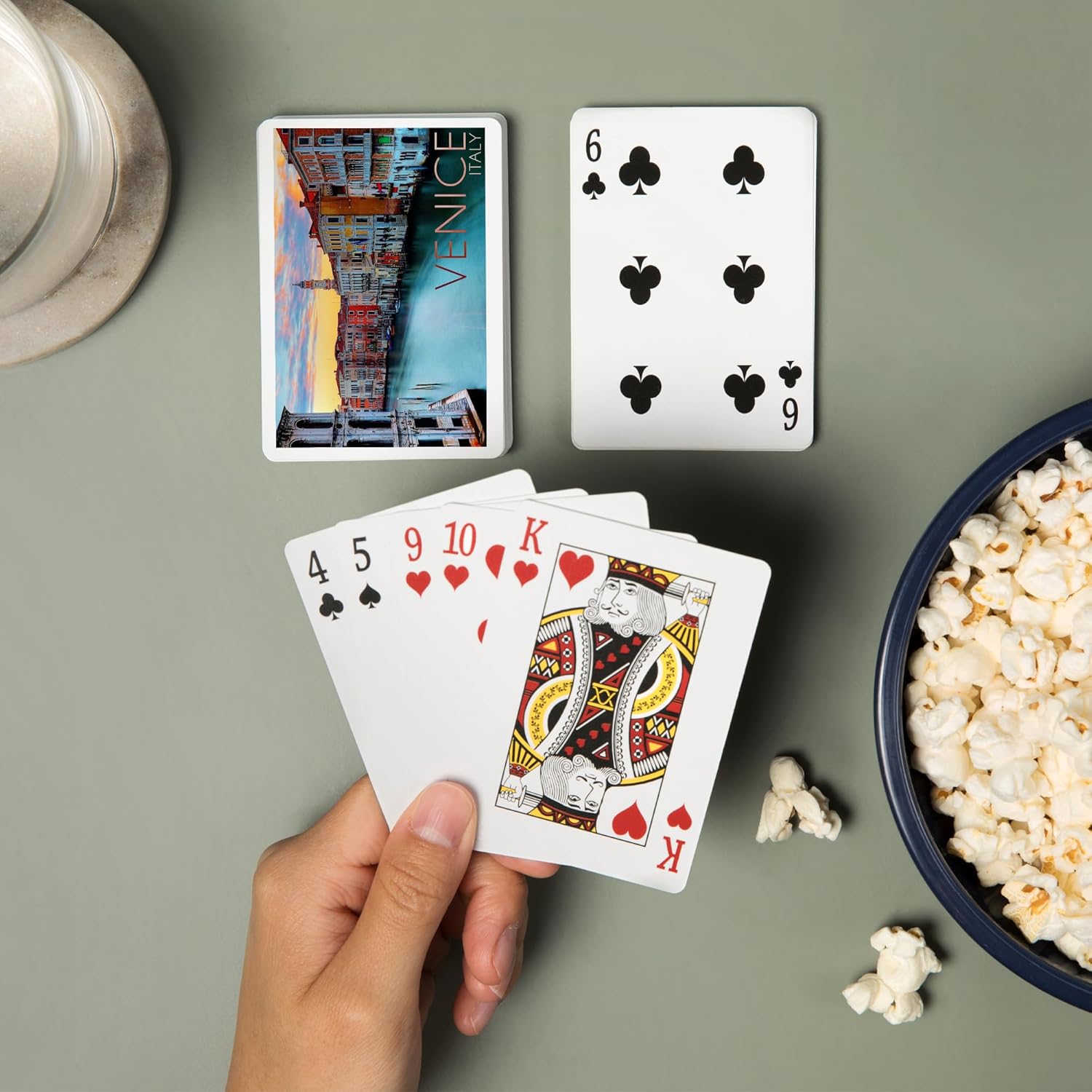 Lantern Press Venice, Italy, Canal View, 52 Playing Cards for Adults, Poker Size Card Deck