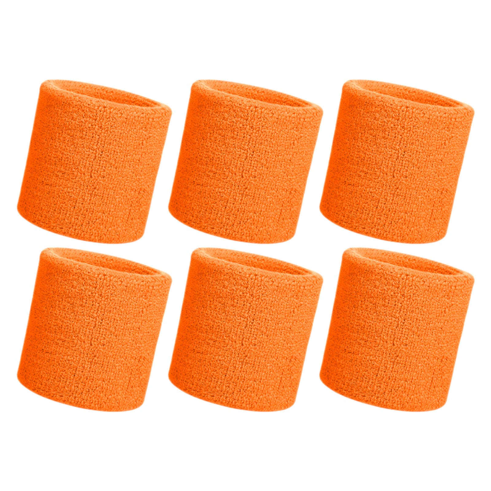 HANERDUN Sports Wristbands Sweat Wrist Sweatbands For Men And Women Terry Cloth Wrist bands Sweat For Gym Running Basketball Tennis Working Out โ image 1