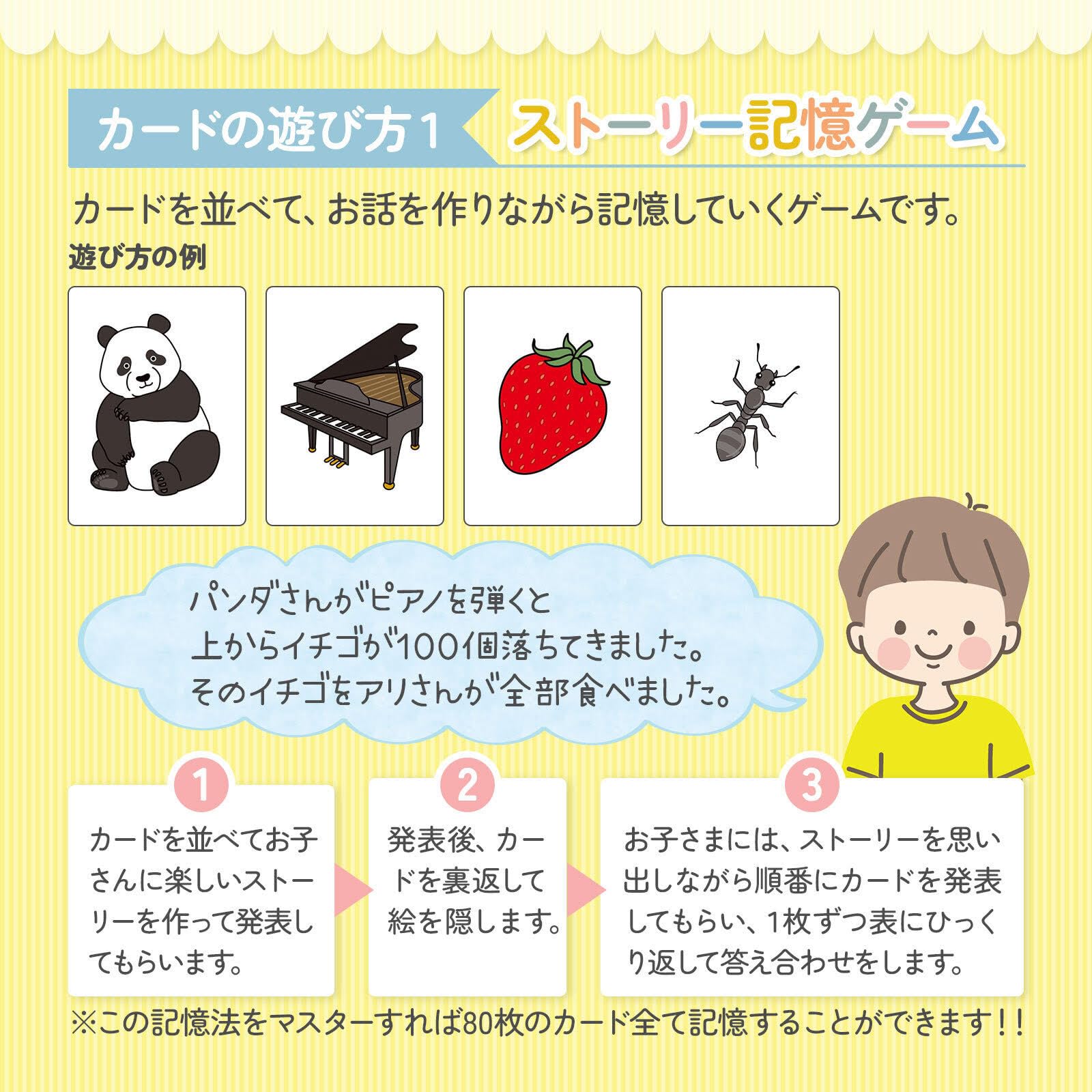 Amazon.co.jp: 大容量 天才を育てる記憶力アップカード フラッシュ