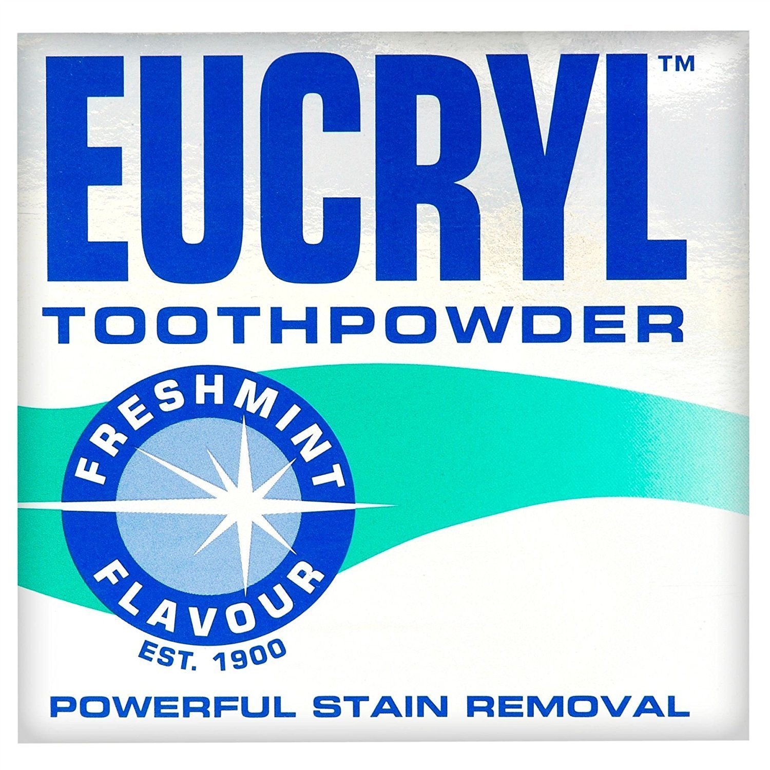 sufe Eucryl Toothpowder Freshmint Flavour 50g, Pack of 12