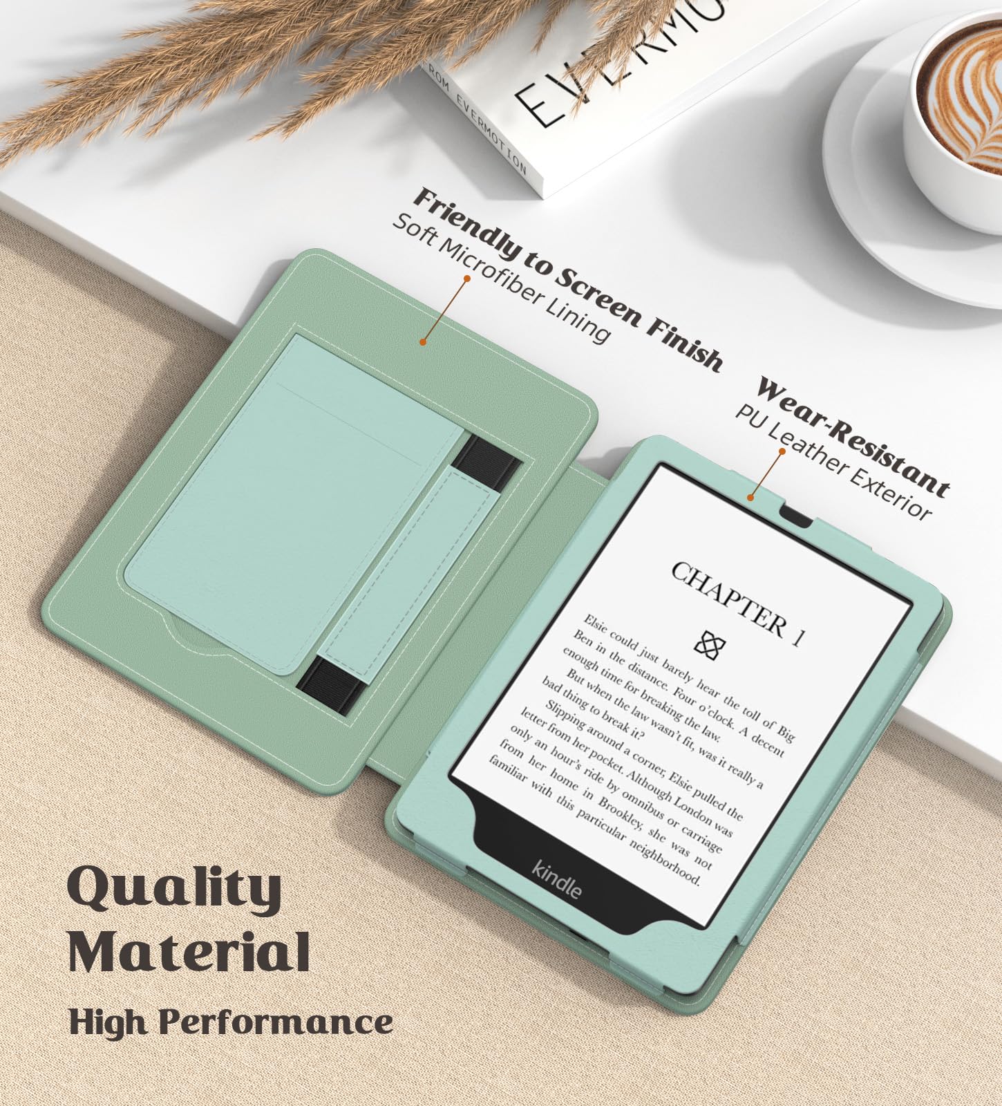 MoKo Case for 7"/6.8" Kindle Paperwhite(12th/11th Generation-2024/2021) and Kindle Paperwhite Signature Edition - Image 4