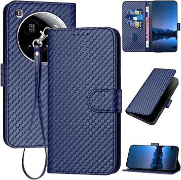 Compatible with Xiaomi 15 Ultra Case Notebook Type Carbon Fiber Style Xiaomi 15 Ultra Case Notebook Type Stylish Simple xiaomi15ultra Smartphone Case Full of Lightweight Thin Xiaomi15ultra
